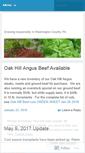 Mobile Screenshot of oakhillharvest.com